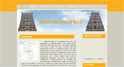 Desktop Screenshot of kattumannarkoil.info